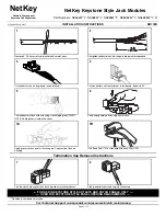 Preview for 1 page of Panduit NetKey NK366M**Y Installation Instructions