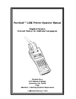 Panduit Pan-Quik LS3E Operator'S Manual preview