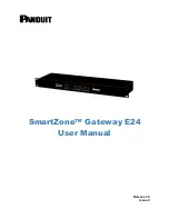 Panduit SmartZone E24 User Manual preview