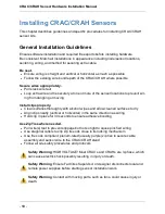 Preview for 10 page of Panduit SynapSense CRAC Installation Manual