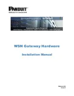 Panduit Synapsense WSN Installation Manual preview