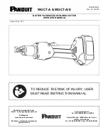 Preview for 1 page of Panduit WGCT-A Operation Manual