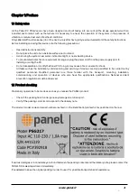 Предварительный просмотр 4 страницы panel PSG2-EM Series User Manual