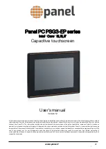 panel PSG3-EP Series User Manual preview