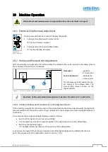 Preview for 29 page of PANHANS 334|20 Operating Manual