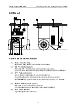 Preview for 8 page of Pani BP 4 CT Instruction Manual