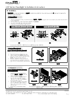 Предварительный просмотр 2 страницы PANJIT Lighting LNF Series Installation Instruction