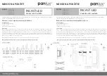 Предварительный просмотр 1 страницы Panlux INCAST LED IC-J01/S/T Instructions