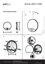 Preview for 3 page of Panlux OLGA LED S 10W Instructions