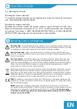 Preview for 3 page of Panorama Antennas SW3-665 WMMG Installation Manual & Safety Information