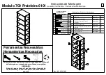 Предварительный просмотр 1 страницы Panorama Moveis 700 Assembly Instructions