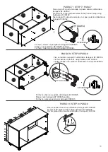 Предварительный просмотр 11 страницы Panorama Moveis BHO 25 Assembly Instructions Manual