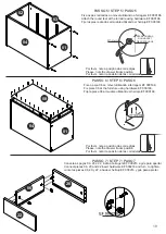 Предварительный просмотр 10 страницы Panorama Moveis BHO 37 Assembly Instructions Manual