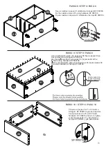 Предварительный просмотр 11 страницы Panorama Moveis BHO 40 Assembly Instructions Manual