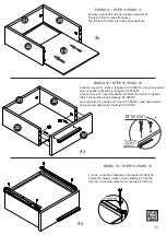 Предварительный просмотр 12 страницы Panorama Moveis BHO 40 Assembly Instructions Manual