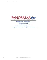 Preview for 20 page of PANORAMAdtv VAMP-24 User Manual