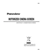 Предварительный просмотр 1 страницы Panoview Panoview Graywolf II Owner'S Manual