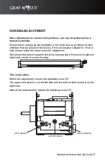 Preview for 7 page of Panoview Prefessional Cinema Motorized Screen Setup Manual