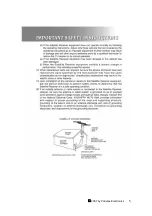 Предварительный просмотр 5 страницы Pansat 250SM User Manual