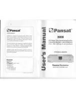 Pansat 3500S User Manual preview