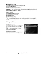 Preview for 21 page of Pansat T-100 User Manual