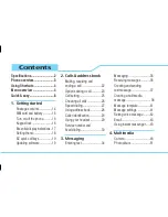 Preview for 10 page of Pantech breEZe C520 User Manual