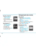 Preview for 60 page of Pantech breEZe C520 User Manual