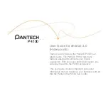 Preview for 2 page of Pantech P4100 User Manual