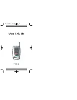 Pantech TX-215A User Manual preview