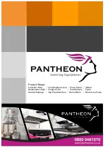 Предварительный просмотр 8 страницы Pantheon PF61 Operating Manual