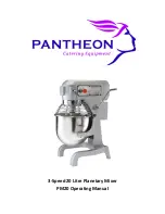 Preview for 1 page of Pantheon PM20 Operating Instructions Manual