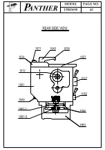 Предварительный просмотр 56 страницы Panther 1350 Instructions/Spare Parts Manual