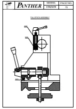 Предварительный просмотр 84 страницы Panther 1650 Instructions/Spare Parts Manual