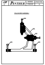 Предварительный просмотр 86 страницы Panther 1650 Instructions/Spare Parts Manual