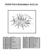 Предварительный просмотр 4 страницы Panther H3034 Instruction Sheet