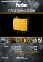 Panther PN-RX-MN5 Installation Instructions Manual preview