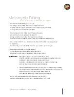 Preview for 14 page of Panther R-Bike Owner'S Manual