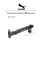 Panther Vario Jib Instruction Manual preview