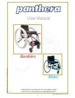 panthera Bambino User Manual предпросмотр