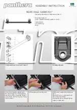 Preview for 3 page of panthera CARBON 4 Assembly Instruction