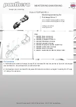 panthera MICRO 3 Assembly Instruction Manual предпросмотр