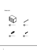 Preview for 4 page of Pantone Accent Table Product Manual