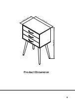 Preview for 9 page of Pantone Accent Table Product Manual