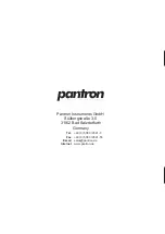 Preview for 16 page of Pantron IMX-A840 Series Operating Instructions Manual