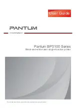 Pantum BP5100DN Series User Manual preview