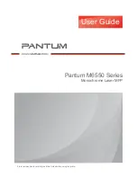 Pantum M6550 series User Manual preview