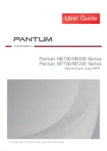 Preview for 1 page of Pantum M6700 Series User Manual