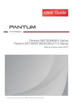 Pantum M6800 Series User Manual preview