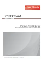 Preview for 1 page of Pantum P3502DN User Manual