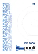 Preview for 1 page of Paoli Avvitatori DP 1000 Operating And Maintenance Manual